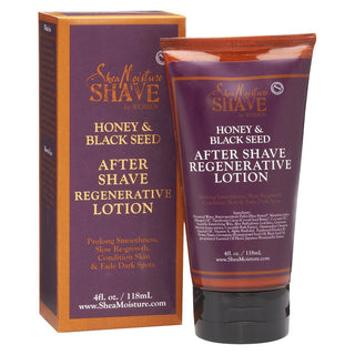 Shea Moisture Shave Honey & Black Seed Aftershave Regenerative Lotion For Women - 4 Oz