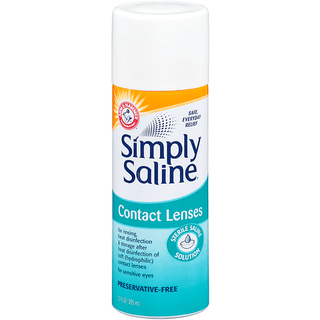 Simply Saline Contact Lenses Sterile Solution
