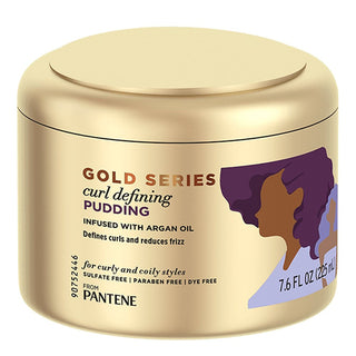 Pantene Pro-V Gold Series Curl Defining Pudding Cream, 7.6 Fl Oz