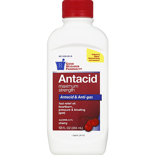 Good Neighbor Pharmacy Antacid Cherry 12 Fl Oz