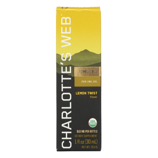 Charlottes Web Hemp Extract, 17 Mg, Lemon Twist Flavor 1 Oz