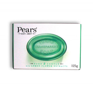 Pears Soap Oil Clear With Lemon Flower Extract, 4.4 Oz