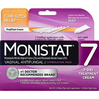 Monistat 7 Vaginal Antifungal Combination Pack 7-Day Treatment Cream
