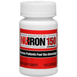 Nu-iron Pack De 2 NU-Hierro 150 MG 100 Cápsulas Cada Uno