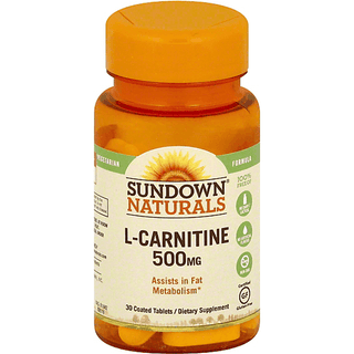 Sundown Naturals L-Carnitine, 500 Mg, Coated Tablets
