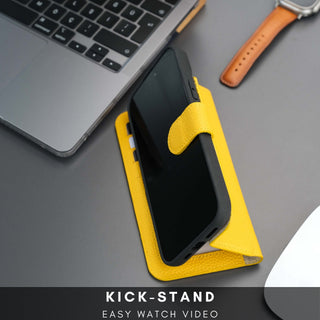 Casper iPhone 16 Plus Wallet Case Leather MagSafe
