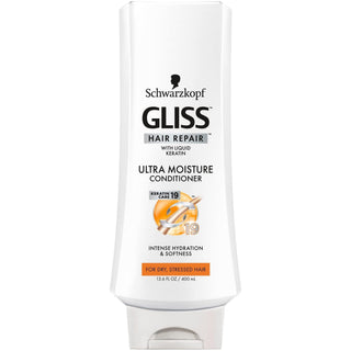 Schwarzkopf Gliss Conditioner, Ultra Moisture, Hair Repair