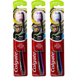 Colgate 360 Degree Fresh 'N Protect Toothbrush, Soft 4