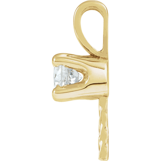Amélie Pearl Diamond Pendant 1/6 CT Natural Diamond