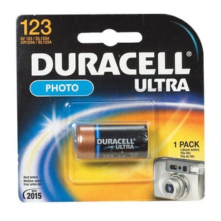 Duracell Lithium Ultra 123 Photo Battery DL123ABPK 3 Volt
