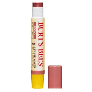 Burt's Bees 100% Natural Moisturizing Lip Shimmer, Peony, 1 Tube
