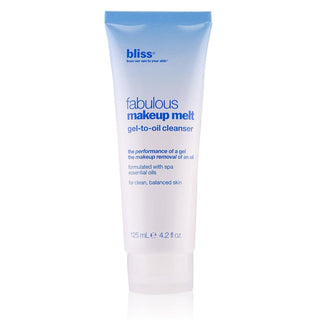 Bliss Fabulous Makeup Melt Gel To Oil Cleanser, 4.2 Fl. Oz