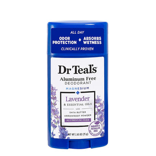 Dr Teal's Deodorant, Aluminum Free, Lavender Vanilla 2.65 Oz
