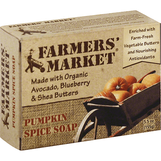Farmer's Market Natural Bar Soap Pumpkin Spice 5.5 Oz