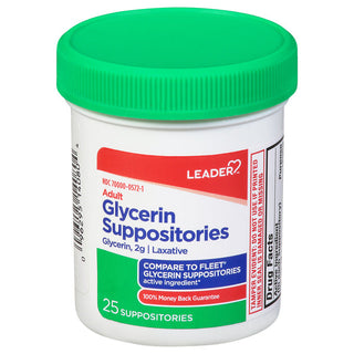 Leader Adult Glycerin Suppositories