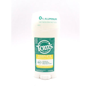 Tom's of Maine Complete Protection Deodorant - Lemon & Bergamot - 2.25oz