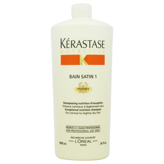 Kerastase Nutritive Bain Satin No.1 Shampoo, 1L