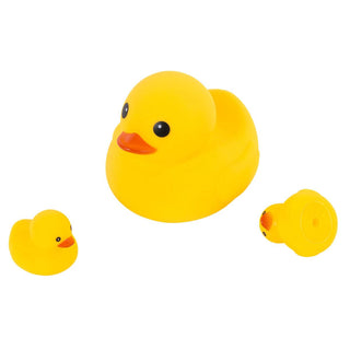 Axel Kraft Set Of 4 Floating And Squeaking Rubber Duck Bath Toys