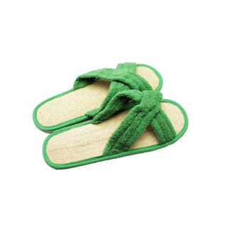 Axel Kraft Martina Collection_cotton Slippers, Open Toe, Asst'd Colours