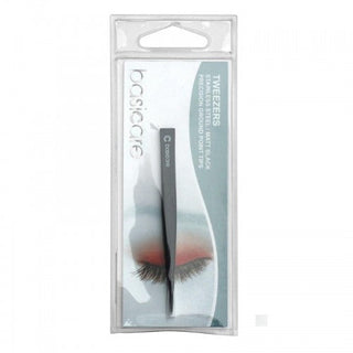 Axel Kraft Basicare Tweezers Matt Black Point Tip