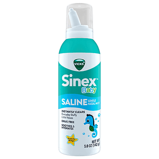 Vicks Nasal Mist, Gentle, Saline, Baby 5 Oz