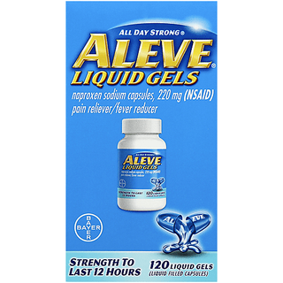 Aleve Pain Reliever/Fever Reducer, 220 Mg, Liquid Gels