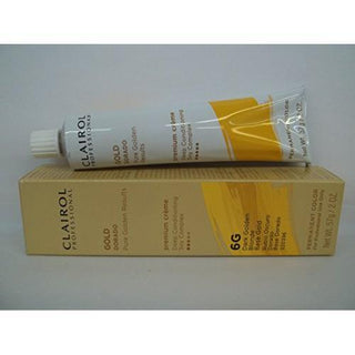 Clairol SOY4PLEX Permanent Hair Color Cream Creme 2 Oz 6G Dark Golden Blonde