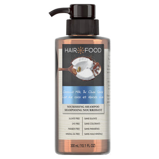 Hair Food Shampoo, Nourishing, Coconut Milk & Chai Spice 10.1 Fl Oz