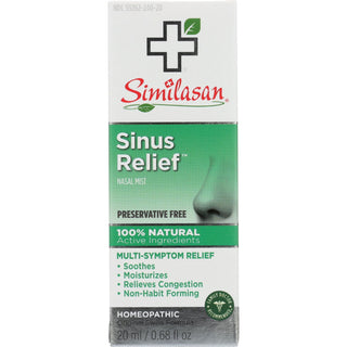 Similasan Sinus Relief Nasal Mist, 0.68 Fl Oz