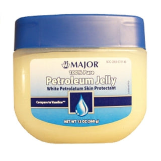 Major Petroleum Jelly 100% Pure Petrolatum-n/a White 13 Oz