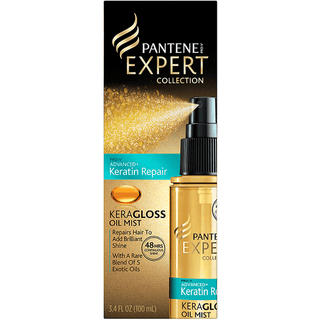 Pantene Pro-V Expert Collection Advanced Keratin Repaire KeraGloss Oil Mist 3.4 Fl. Oz. Box