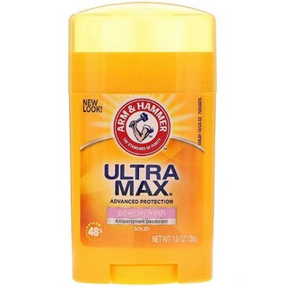 Arm & Hammer Ultra Max Deodorant Powder Fresh, Solid, 1 Oz