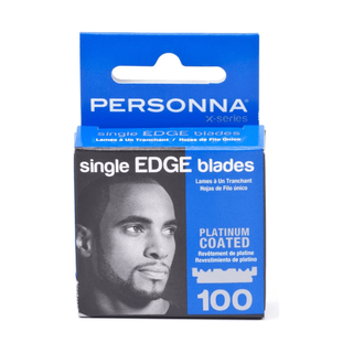 Personna X Series Single Edge Platinum Coated Blades 100 Ct