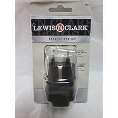 Lewis N. Clark vg12-Grey-One Size Grounded Europe Adapter Plug