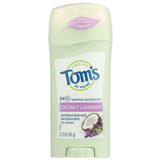 Tom's of Maine For Women Coconut Lavender Antiperspirant Deodorant 2.5 Oz