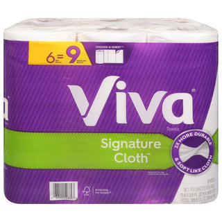 Viva Signature Cloth Choose A Sheet Big Roll 1 Ply Towels