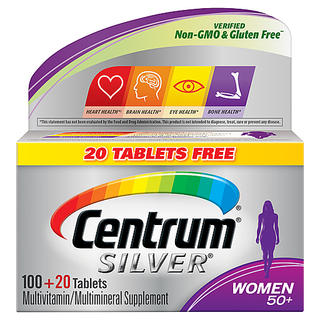Centrum Silver Tablets Women 50+ Multivitamin/Multimineral