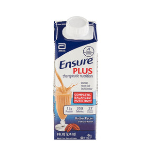 Abbott Nutrition Ensure Plus Butter Pecan Oral Supplement, 8-oz Carton 1048232