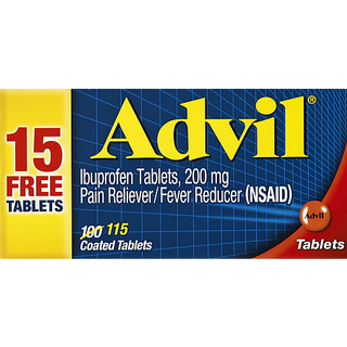 Advil Ibuprofen, 200 Mg, Coated Tablets
