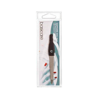 Basicare Basiccare Lima Metal Media Para Uñas