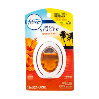 Febreze Small Spaces Hawaiian Aloha Air Freshener, 0.25 Fl Oz