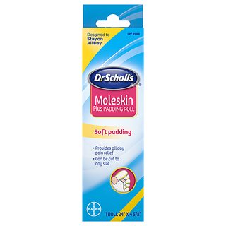 Dr. Scholl's Moleskin Plus Roll Padding