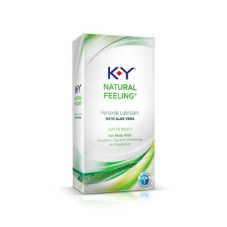 K-Y Natural Feeling Personal Lubricant, With Aloe Vera
