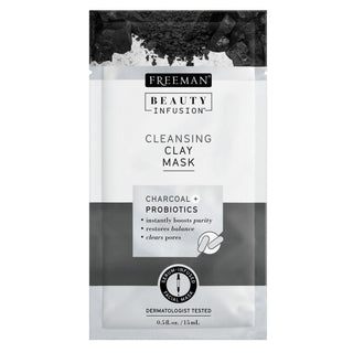 Freeman Cleansing Charcoal & Probiotics Clay Mask Sachet