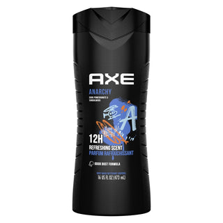 Axe Body Wash, Anarchy, Dark Pomegranate & Sandalwood 16 Fl Oz
