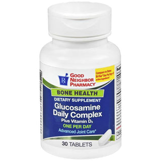 Silver Rod Pharmacy GNP Glucosamine Daily Complex Plus Vitamin D 1000mg 30 Tablets