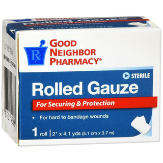 Silver Rod Pharmacy Good Neighbor Rolled Gauze 2"x4.1 Yards