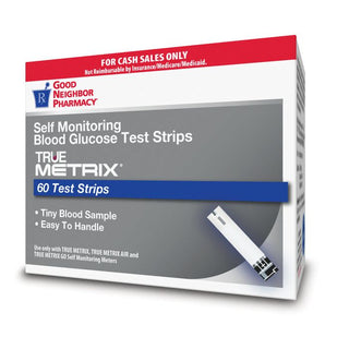 Good Neighbor Pharmacy Blood Glucose Test Strips Cash Only 60ct