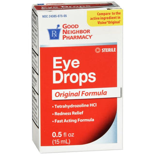 Silver Rod Pharmacy GNP Eye Drops Original Formula 0.5 Oz