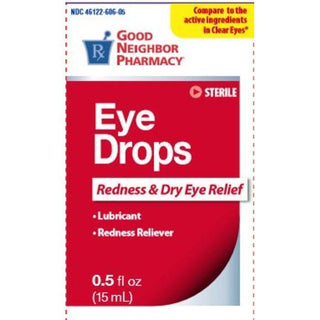 Good Neighbor Pharmacy Redness & Dry Eye Relief Drops 0.5oz